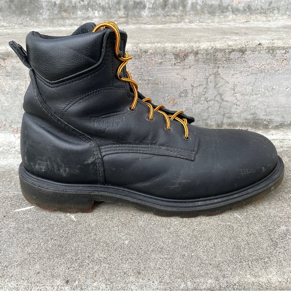 Red Wing 607 Supersole 2.0 Men's Leather Heavy Duty Work Soft Toe Boots Size 13 - Picture 6 of 11